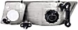 1590291 Passenger Side Halogen Headlight, With bulb(s), OE Replacement