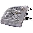 1590296 Driver Side Halogen Headlight, With bulb(s), OE Replacement