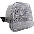 1590296 Driver Side Halogen Headlight, With bulb(s), OE Replacement
