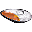 1590298 Passenger Side Halogen Headlight, With bulb(s), OE Replacement