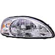 1590298 Passenger Side Halogen Headlight, With bulb(s), OE Replacement