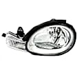 1590300 Driver Side Halogen Headlight, With bulb(s), OE Replacement