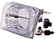 1590310 Driver Side Halogen Headlight, With bulb(s), OE Replacement