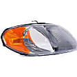 2004 Chrysler Town & Country Touring 6 Cyl 3.8L - Passenger Side Halogen Headlight, With bulb(s), Without Signal Socket, OE Replacement