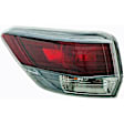 1590344 Driver Side Halogen Tail Light, With bulb(s), Clear & Red Lens, OE Solutions Series