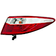 1590351 Passenger Side, Outer Halogen Tail Light, With bulb(s), Clear & Red Lens, OE Solutions Series