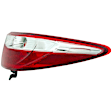 1590351 Passenger Side, Outer Halogen Tail Light, With bulb(s), Clear & Red Lens, OE Solutions Series