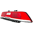 1590376 Passenger Side Halogen Tail Light, With bulb(s), Clear & Red Lens