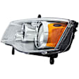 1590383 Driver Side Halogen Headlight, With bulb(s), Clear Lens, OE Solutions Series