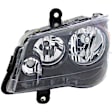 1590385 Driver Side Halogen Headlight, With bulb(s), Clear Lens, OE Solutions Series
