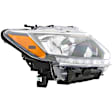 1590390 Passenger Side Halogen Headlight, With bulb(s), Clear Lens, OE Solutions Series