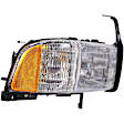 1590405 Passenger Side Halogen Headlight, With bulb(s), OE Replacement