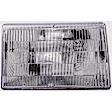1590411 Passenger Side Halogen Headlight, With bulb(s), OE Replacement
