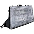 1590413 Passenger Side Halogen Headlight, With bulb(s), OE Replacement