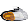 1590420 Driver Side Halogen Headlight, With bulb(s), OE Replacement