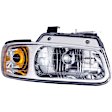 1590421 Passenger Side Halogen Headlight, With bulb(s), OE Replacement