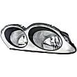 1590433 Passenger Side Halogen Headlight, With bulb(s), OE Replacement