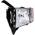 1590468 Driver Side Halogen Headlight, With bulb(s), OE Replacement
