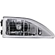 1590538 Driver Side Halogen Headlight, With bulb(s), OE Replacement