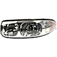 1590564 Driver Side Halogen Headlight, With bulb(s), OE Replacement