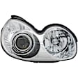 1590573 Passenger Side Halogen Headlight, With bulb(s), OE Replacement