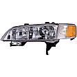 1590622 Driver Side Halogen Headlight, With bulb(s), OE Replacement