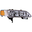 1590623 Passenger Side Halogen Headlight, With bulb(s), OE Replacement