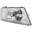 1590627 Passenger Side Halogen Headlight, With bulb(s), OE Replacement