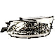 1590650 Driver Side Halogen Headlight, With bulb(s), OE Replacement