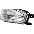1590707 Passenger Side Halogen Headlight, With bulb(s), OE Replacement