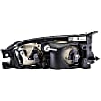 1590707 Passenger Side Halogen Headlight, With bulb(s), OE Replacement
