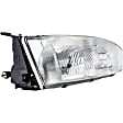 1590707 Passenger Side Halogen Headlight, With bulb(s), OE Replacement
