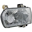 1590708 Driver Side Halogen Headlight, With bulb(s), OE Replacement, OE Replacement Series