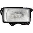 1590742 Driver Side Halogen Headlight, With bulb(s), Clear Lens