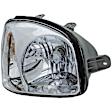 1590779 Passenger Side Halogen Headlight, With bulb(s), OE Replacement