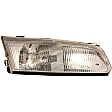 1590791 Passenger Side Halogen Headlight, With bulb(s), OE Replacement
