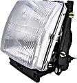 1590794 Driver Side Halogen Headlight, With bulb(s), OE Replacement