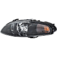 1590806 Driver Side Halogen Headlight, With bulb(s), OE Replacement