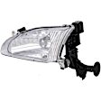 1590808 Driver Side Halogen Headlight, With bulb(s), OE Replacement