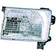 1590810 Driver Side Halogen Headlight, With bulb(s), OE Replacement