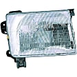 1590811 Passenger Side Halogen Headlight, With bulb(s), OE Replacement