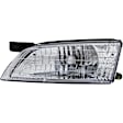 1590812 Driver Side Halogen Headlight, With bulb(s), OE Replacement