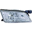 1590813 Passenger Side Halogen Headlight, With bulb(s), OE Replacement