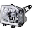 1590827 Passenger Side Halogen Headlight, With bulb(s), OE Replacement