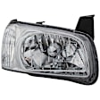 1590828 Driver Side Halogen Headlight, With bulb(s), OE Replacement