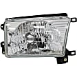 1590833 Passenger Side Halogen Headlight, With bulb(s), OE Replacement