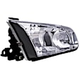 1590835 Passenger Side Halogen Headlight, With bulb(s), OE Replacement