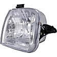 1590837 Passenger Side Headlight, Halogen, Extended Cab Pickup|Standard Cab Pickup
