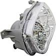 1590842 Driver Side Halogen Headlight, With bulb(s), OE Replacement