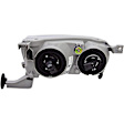1590842 Driver Side Halogen Headlight, With bulb(s), OE Replacement